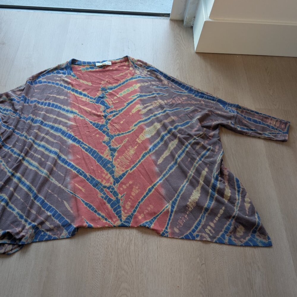 M/L River + Sky Super soft Modal Tencel Boho Tie Dye Hippie Quiet Luxury